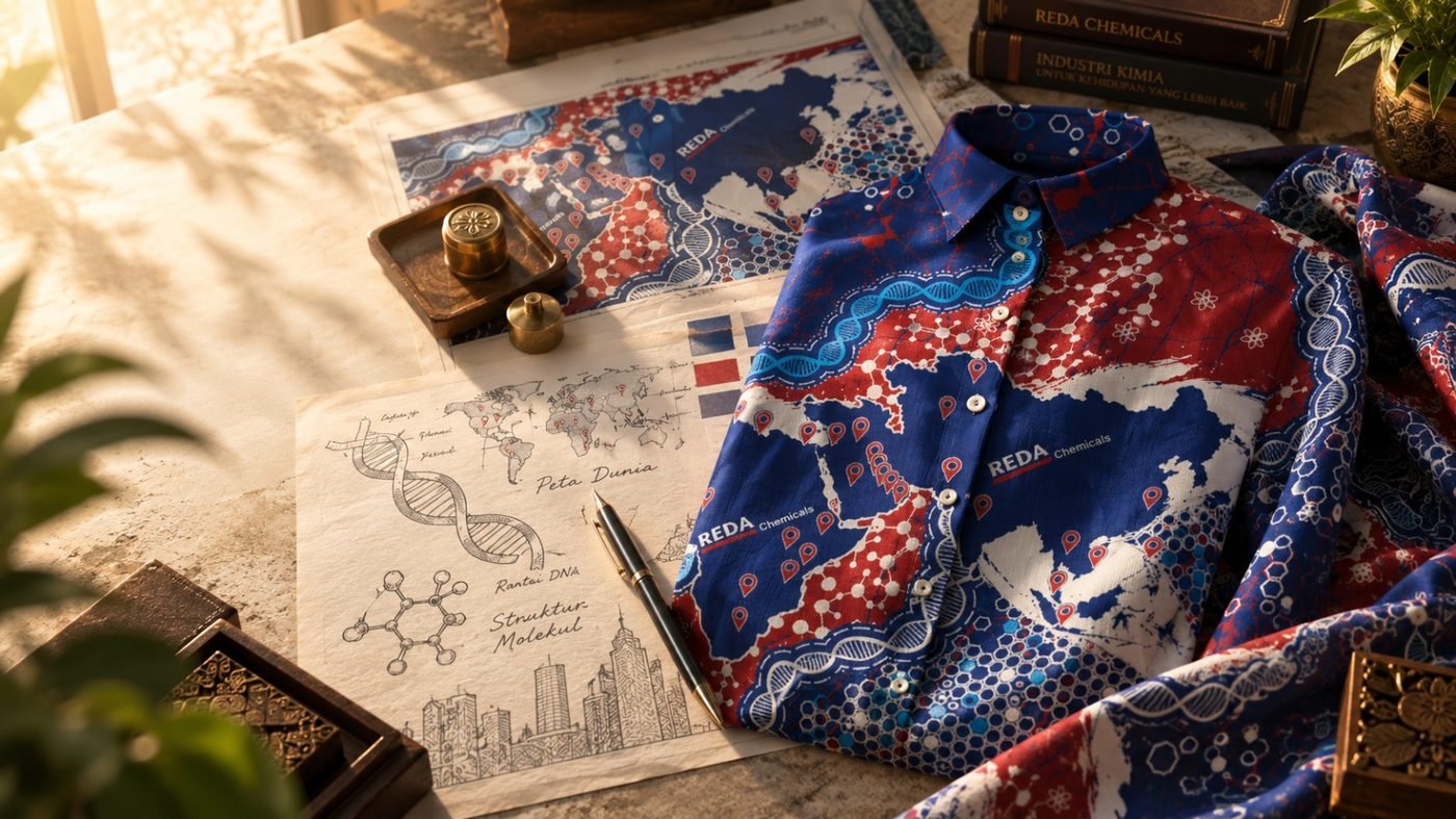 Batik custom motif PT Reda Chemicals