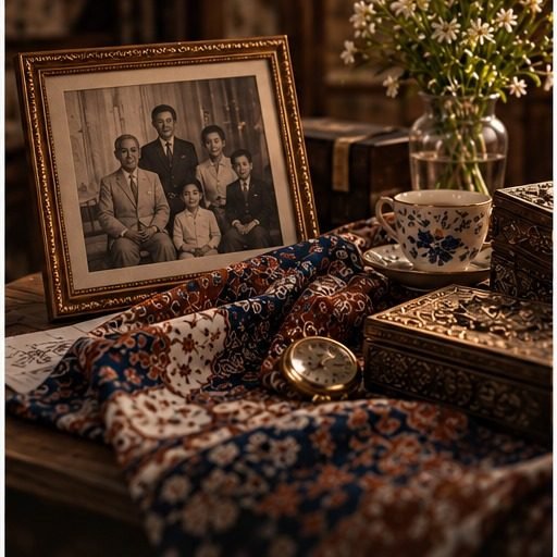 Batik custom untuk keluarga